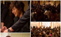 '오리콘 5관왕' 김현중, 日 5개 도시 팬사인회 '대성황'