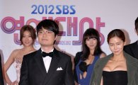 [포토]'2012 SBS 연예대상' 레드카펫 MC 김태현-김나영