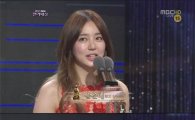 [MBC 연기대상] 윤은혜, '올해의 한류스타상'…인기상 이어 2관왕