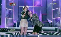 [MBC가요대제전] '핑크빛 커플' 조권-가인 vs 광희-선화, '달콤함이 뚝뚝'