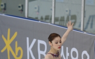 [포토] 김연아 '웜업도 실전처럼'