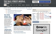 서경덕, WSJ에 '구글의 오류' 광고