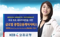외환銀, 해외주재원 대상 글로벌 종합금융케어서비스 출시