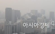 [포토]겨울 안개 깔린 서울 도심 