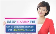 키움증권, 연 최고 17.5% 수익 ELS 339호 판매