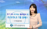 신한금융투자, 월지급식 등 ELS 6종과 DLS 1종 판매