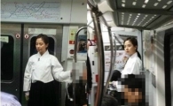 송지효 지하철 포착, '유관순 한복' 입고 어디로?