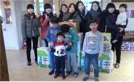 인천 부원여중 학생들 빵 팔아 불우이웃돕기