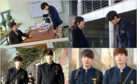 김우빈 모범생 3종세트…"반항아 아닌 예의바른 사나이?"