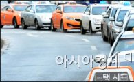 택시 운행중단 참여율 9%..영남권은 대부분 철회