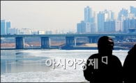 [포토]다시 얼어붙은 한강