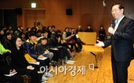[포토]박원순 "공부 못 해도 괜찮아요"
