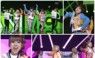 '인기가요' 타이니지, 깜찍 발랄 퍼포먼스··'중독+개성'