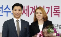 [포토] 대한빙상경기연맹, 이상화에 포상금 수여