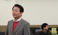 [포토] 한선교 후보 '농구협회장 선거 출마했습니다'