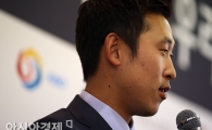 [포토] 윤석민 '에이스 역할 충실히 수행하겠습니다'