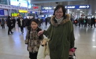 [포토]비몽사몽 귀경길 