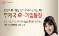 우정사업본부, 기업인터넷뱅킹 전용상품 'e-기업통장' 출시