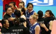 [포토] 도로공사 '대역전의 기쁨'