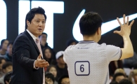 [포토] 문경은 감독 '판정이 마음에 안들어요'