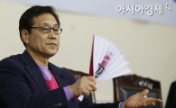 [포토] 여자프로농구 관람하는 김정태 하나금융그룹 회장