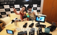 [포토]핸디캠으로 프로젝터까지 