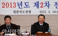 [포토] 대한역도연맹 제2차 전체 이사회, 인사말하는 류원기 회장
