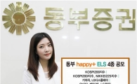 동부證, 해피플러스 ELS 4종 판매