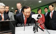 [포토]열상 카메라 살펴보는 박준영 전남지사