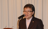 [포토] 정견발표하는 이에리사 후보