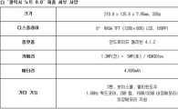 [MWC2013]삼성전자, 갤럭시노트 8.0 출격…아이패드 미니 정조준