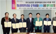 전남 동부6개 시·군 약사회, 정원박람회 홍보지원 MOU