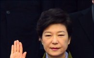 [포토]선서하는 박근혜 대통령