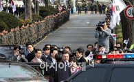 [포토]청와대로 입성하는 박근혜 대통령 
