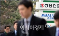 [포토]출근하는 쌍용건설 직원들