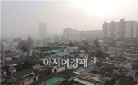 [포토]광주시가지 짙은 안개  