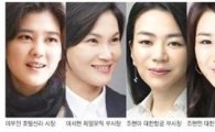 부드러운 실력경영 '딸·손녀 대약진'
