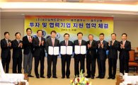 광주시-동부그룹-광주은행, ㈜대우일렉 투자협약