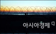 [포토]노을지는 임진강변