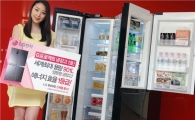 LG전자, 세계 최대용량인 901ℓ 양문형 냉장고 출시 