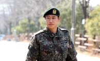 [포토] 이근호 '군복 입고 파주NFC 입소'