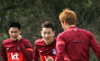 [포토] 훈련하는 지동원 '카타르전 기대해'
