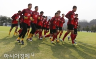 [포토] 최강희호 '첫 날 훈련은 가볍게'
