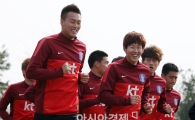 [포토] 즐거운 김신욱-손흥민