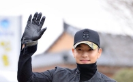 [포토]'입대' 세븐, 잘 다녀오겠습니다