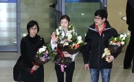 [포토] 피겨여왕 김연아 귀국