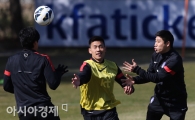 [포토] 훈련하는 축구국가대표팀