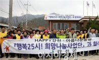 강진군, 행복25시!, 희망나눔사업단 힘찬 출발