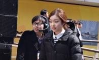 [포토]김연아, 오늘은 '블랙 스키니'
