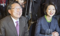 [포토]활짝 웃는 펠르랭 장관